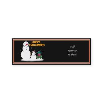 Trick or Treat Halloween Snowmen Mini