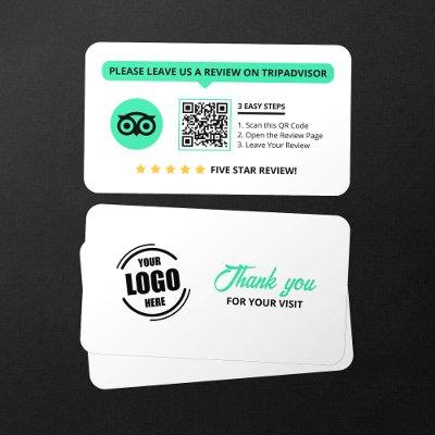 Tripadvisor Review Rate My Business 5 Star QR Code