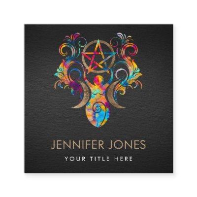 Triple Moon Goddess Ornament Square