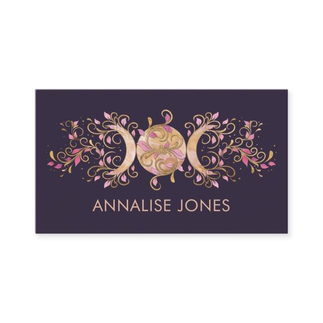 Triple Moon - Triple Goddess Rose Gold Ornament