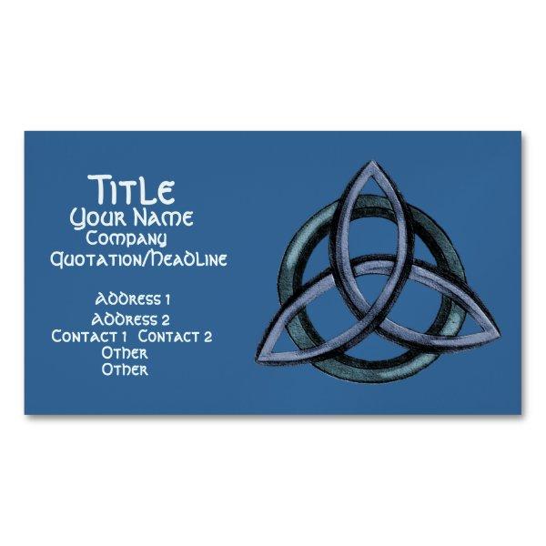 Triquetra (Blue)  Magnet