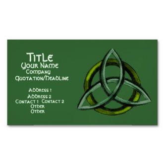 Triquetra (Green)  Magnet