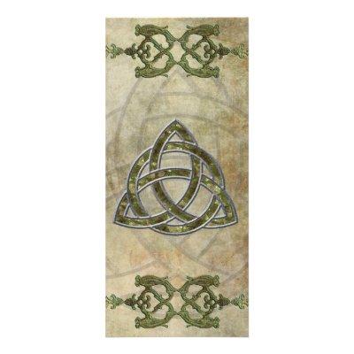 Triquetra Natural Rack Card