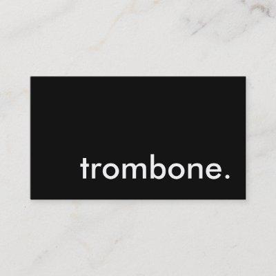 trombone.
