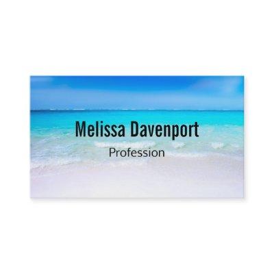 Tropical Beach with a Turquoise Sea