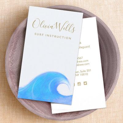Tropical Blue Ocean Surf Wave