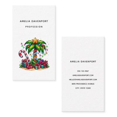 Tropical Christmas Palm Tree