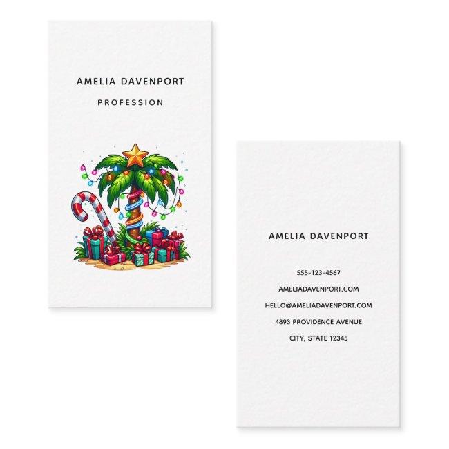 Tropical Christmas Palm Tree