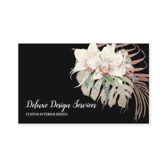 Tropical Elegant Floral Orchid Foliage Greenery