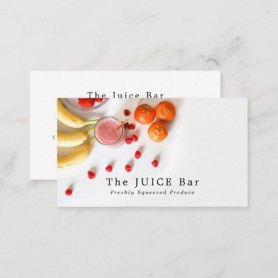 Tropical Fruit, Juice Bar
