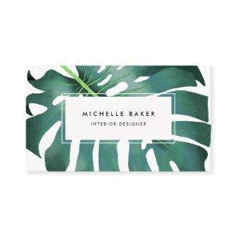 Tropical Greenery Monstera Leaf