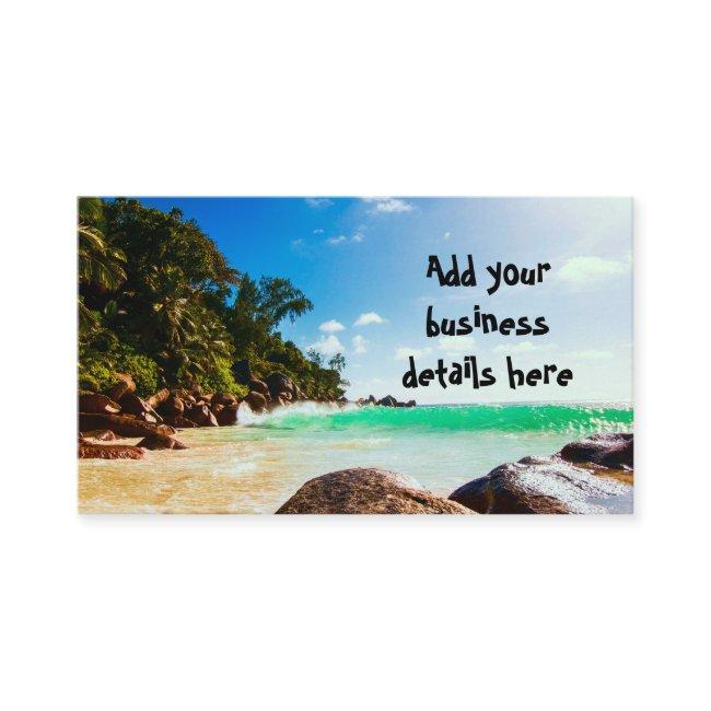 Tropical Island Beach Getaway