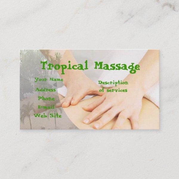 Tropical Massage