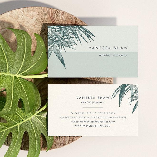 Tropical Palm Frond Colorblock
