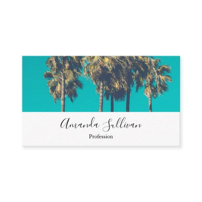 Tropical Palm Trees California Retro
