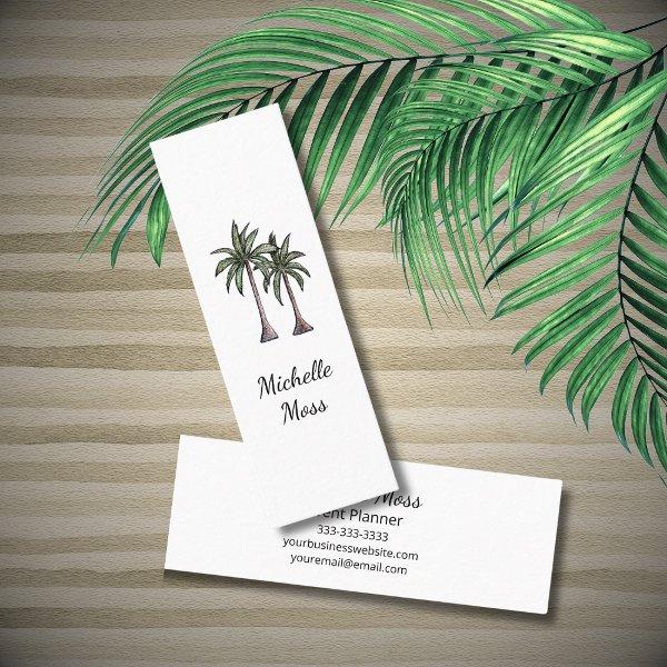 Tropical Palm Trees Modern Botanical Minimalist Mini