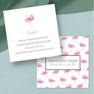 Tropical Pink Flamingo