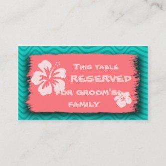 Tropical Themed Business Size Cards
