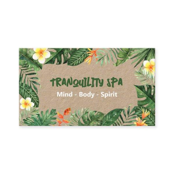 Tropical Themed Spa Bath & Body