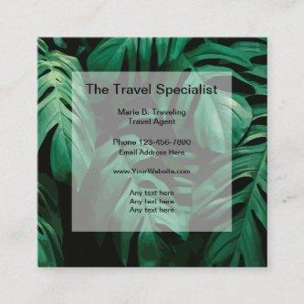 Tropical Travel Specialist Theme Square