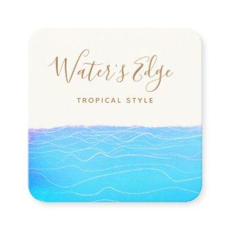 Tropical Water Waves Square