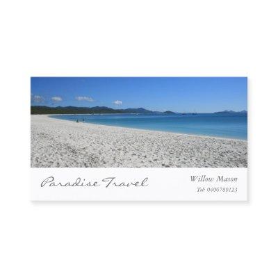 Tropical White Beach, Travel