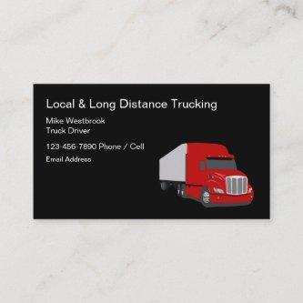 Truck Driver Local Long Distance
