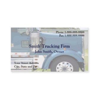 Truck Driver Trucking Firm