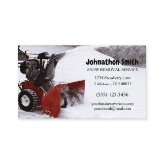 Truck Plow Snow Removal Service