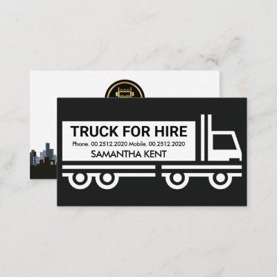 Truck Trailer Signage Logistic Transport
