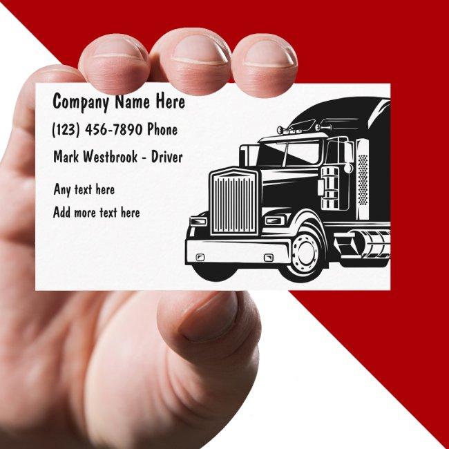 Trucking Modern Template