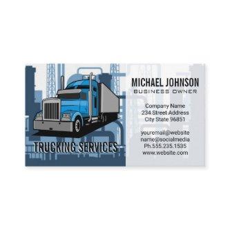 Trucking Services | Industrial Factory Background