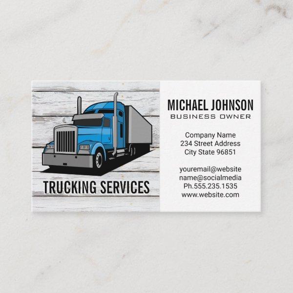 Trucking Services | Semi Truck | Construction