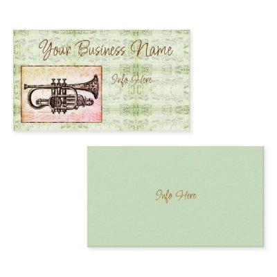 Trumpet And Music Notes