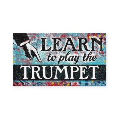 Trumpet Lessons  - Blue Red