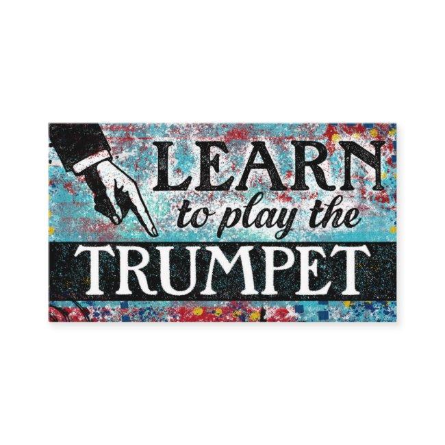 Trumpet Lessons - Blue Red