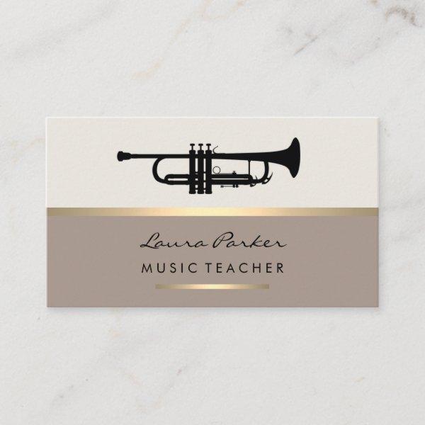 Trumpet Musician Music Teacher Instrument Gold