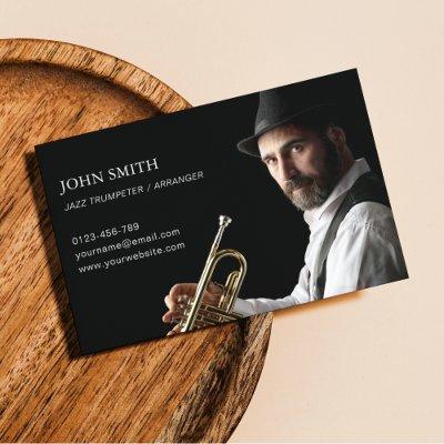 Trumpeter Custom Photo Modern Black