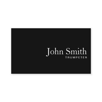 Trumpeter Plain Black QR Code