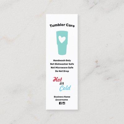 Tumbler Care Instructions