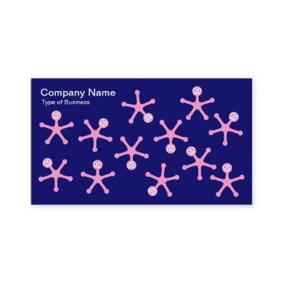 Tumblers - Pink on Deep Navy
