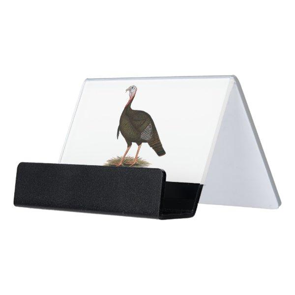 Turkey:  Eastern Wild Tom Desk  Holder