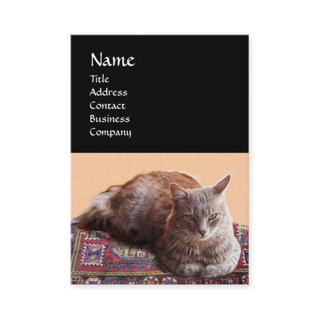 TURKISH CAT IN TRANSCENDENTAL MEDITATION