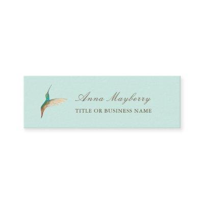 Turquoise Hummingbird Mini