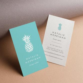 Turquoise Pineapple Vertical