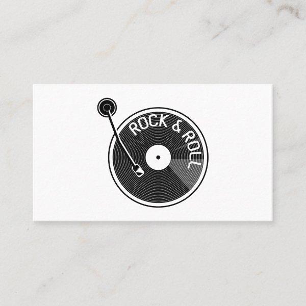 Turtable Record Player Rock And Roll Vinyl Record