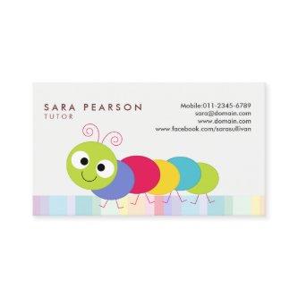 Tutor Cute Colorful Caterpillar