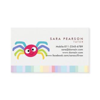 Tutor Cute Colorful Spider