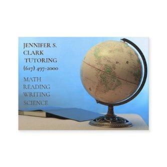Tutor/ Teacher/ Educator Globe & Book Classroom