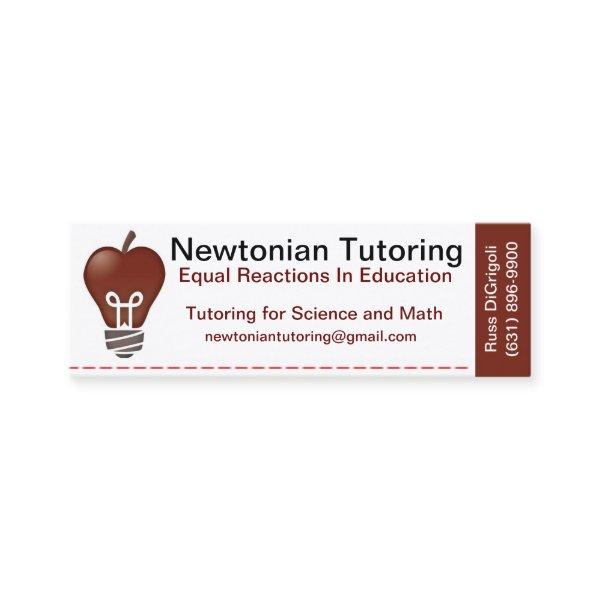 Tutoring Card